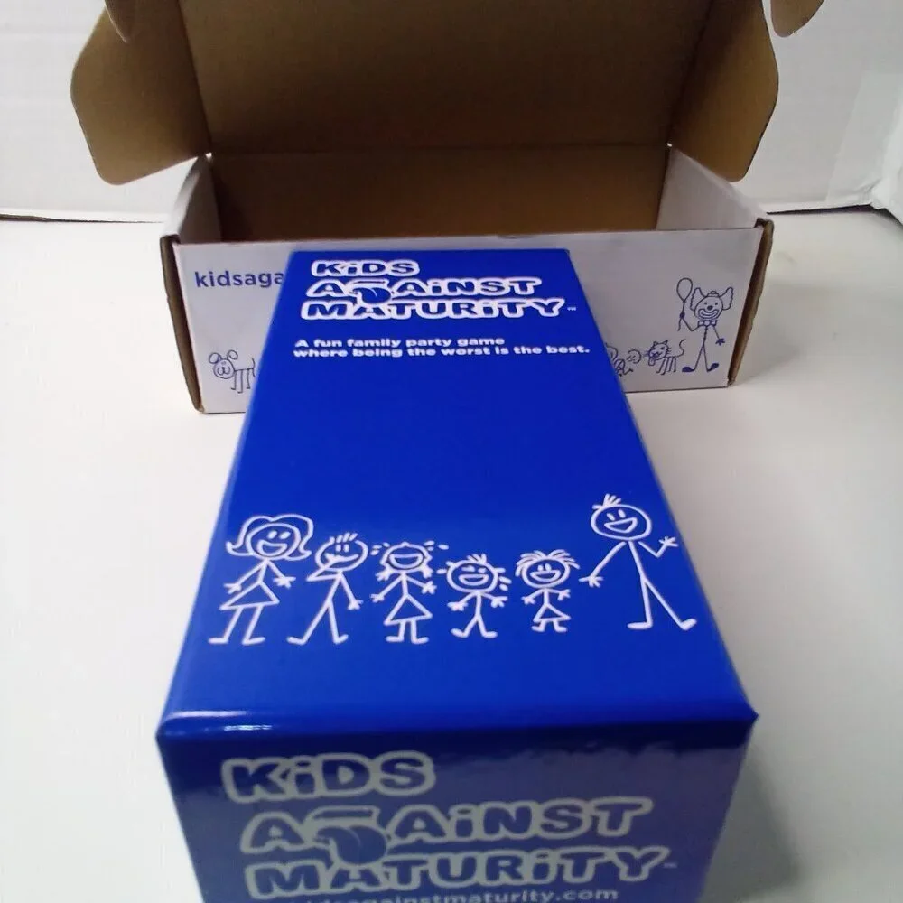 Kids Against Maturity Family Party Game New Open Box